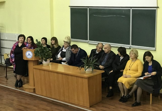 Виступ декана хіміко-біологічного факультету проф. Дробик Н. М.